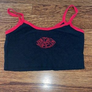 don’t call me baby crop top